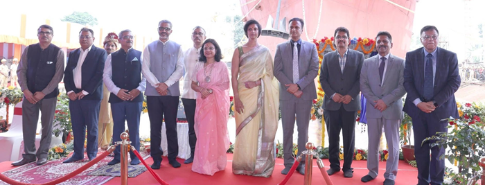 GRSE launches Indigenous Research Vessel ‘Sagar Manthan’